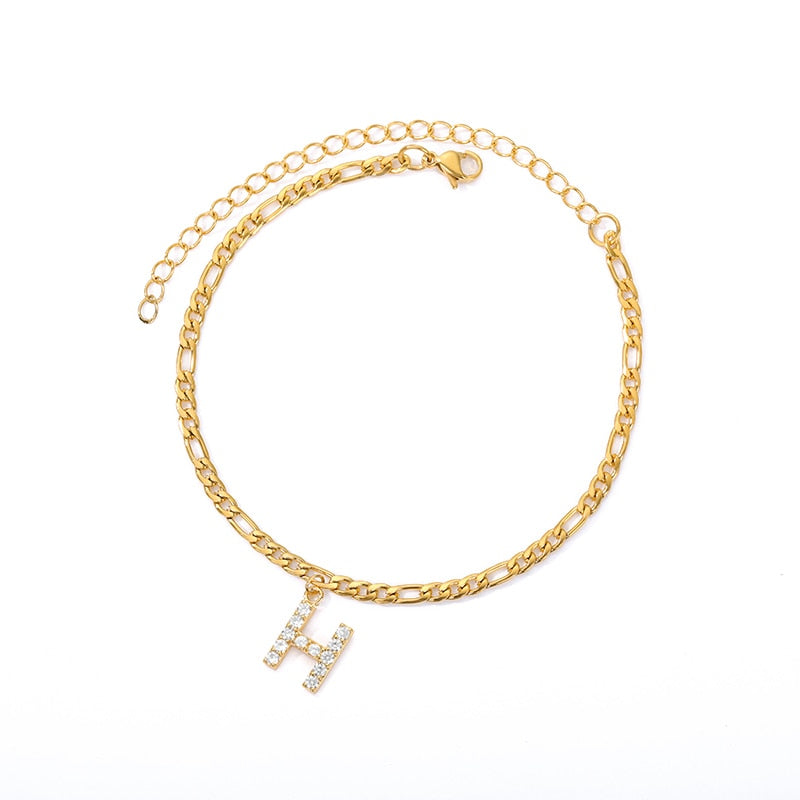 Armband med personlig initial – skräddarsydd elegans