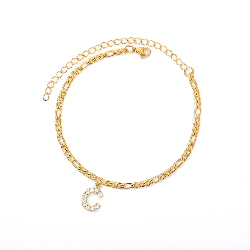 Armband med personlig initial – skräddarsydd elegans