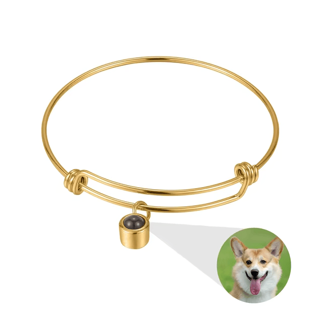Personlig minnearmbånd med bilde