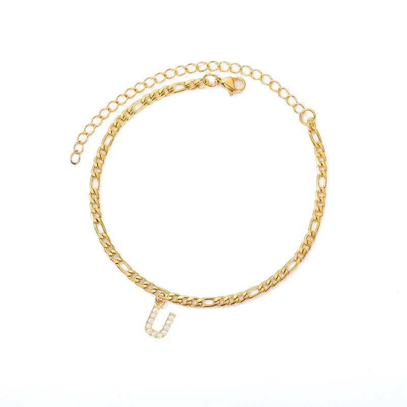 Armband med personlig initial – skräddarsydd elegans